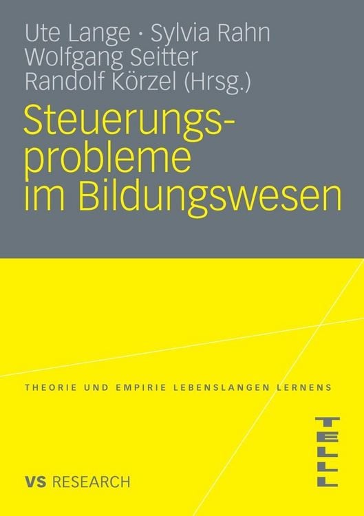 Produktbild: Steuerungsprobleme im Bildungssystem