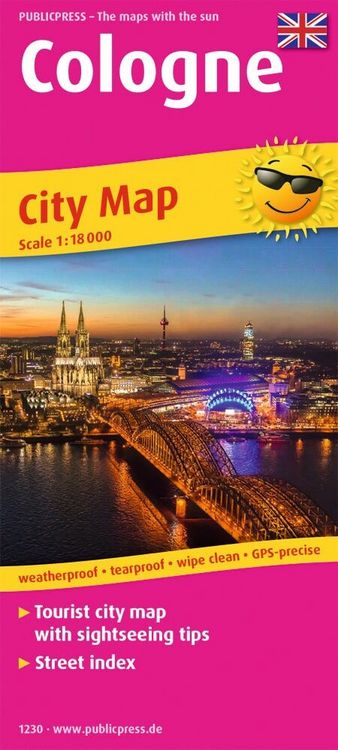 Produktbild: Publicpress Stadtplan Cologne 1:18.000