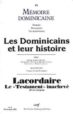 Produktbild: Dominicains et Leur Histoire : Lacordaire, le Testament Inacheve