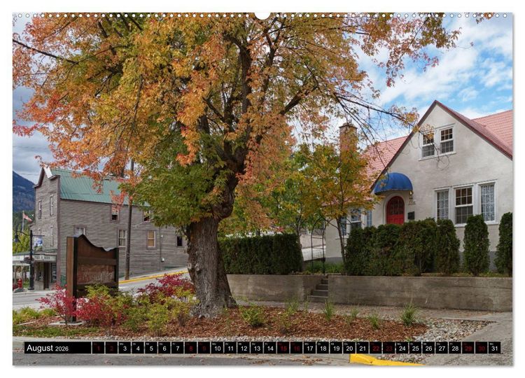 Produktbild: Kanadas British Columbia - Herbstzeit (Wandkalender 2026 DIN A2 quer), CALVENDO Monatskalender