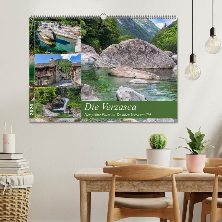 Produktbild: Der gr&uuml;ne Fluss (Wandkalender 2026 DIN A2 quer), CALVENDO Monatskalender