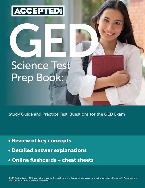 Produktbild: GED Science Test Prep Book