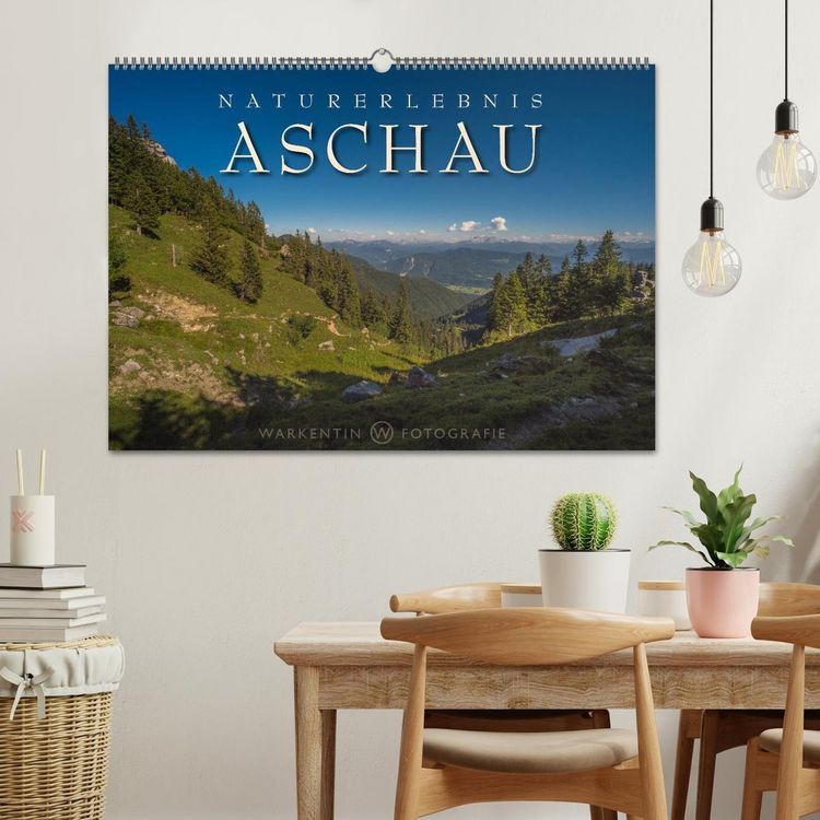 Produktbild: Naturerlebnis Aschau (Wandkalender 2026 DIN A2 quer), CALVENDO Monatskalender