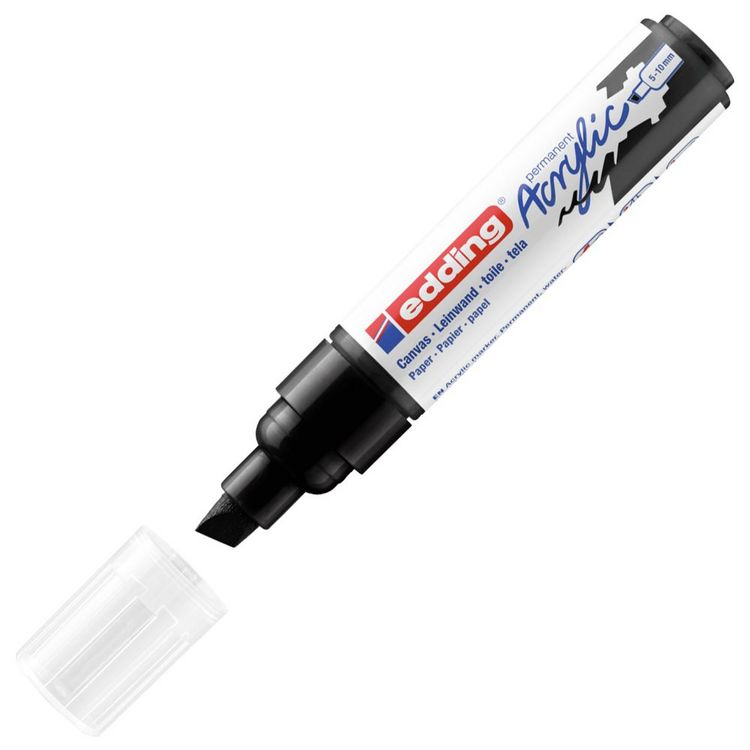 Produktbild: edding Acrylmarker 5000 schwarz 5-10mm