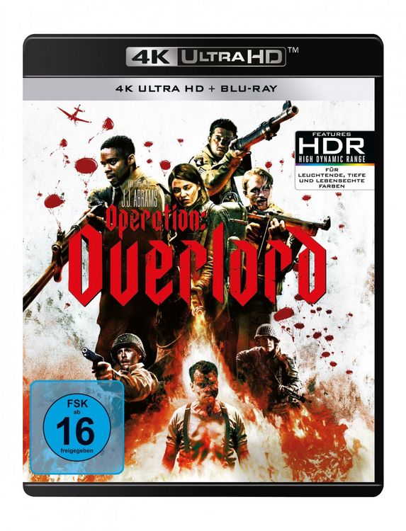 Produktbild: Operation: Overlord (4K Ultra HD) (+ Blu-ray 2D)