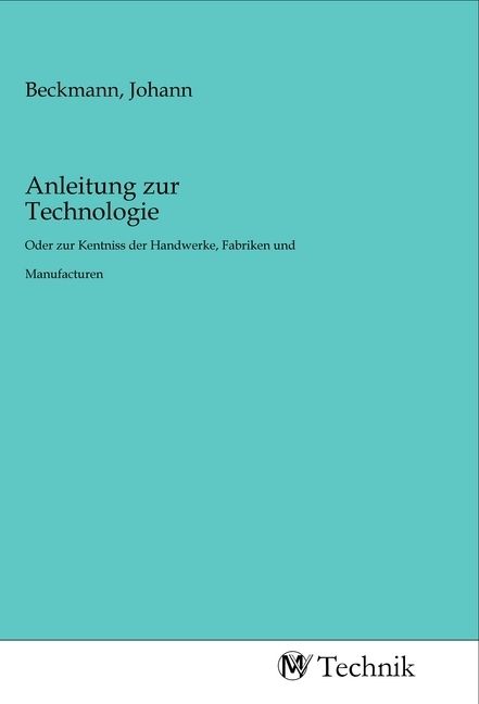 Produktbild: Anleitung zur Technologie
