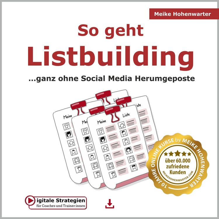 Produktbild: So geht Listbuilding