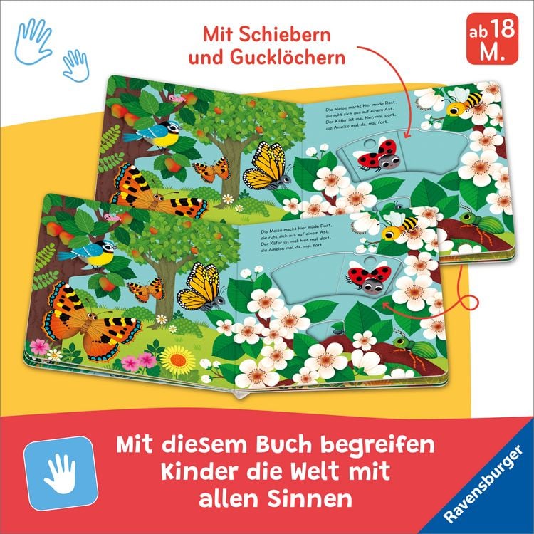 Produktbild: Mein Schiebe-Mitmachbuch - Kleine Tiere