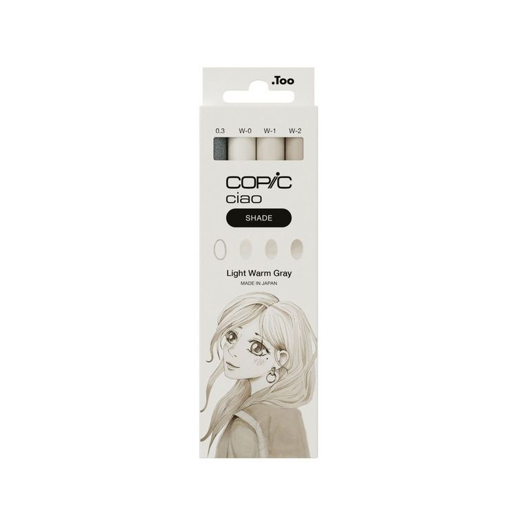 Produktbild: Copic Marker Ciao SHADE Light Warm Gray 4 St&uuml;ck