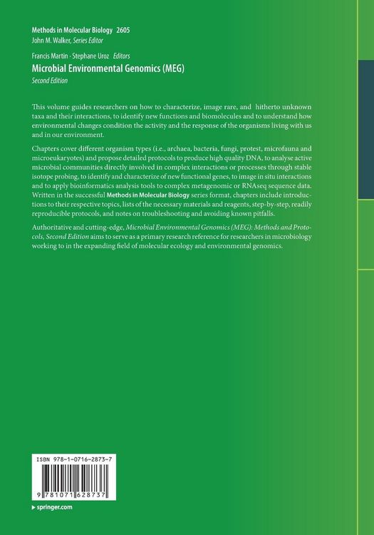 Produktbild: Microbial Environmental Genomics (MEG)