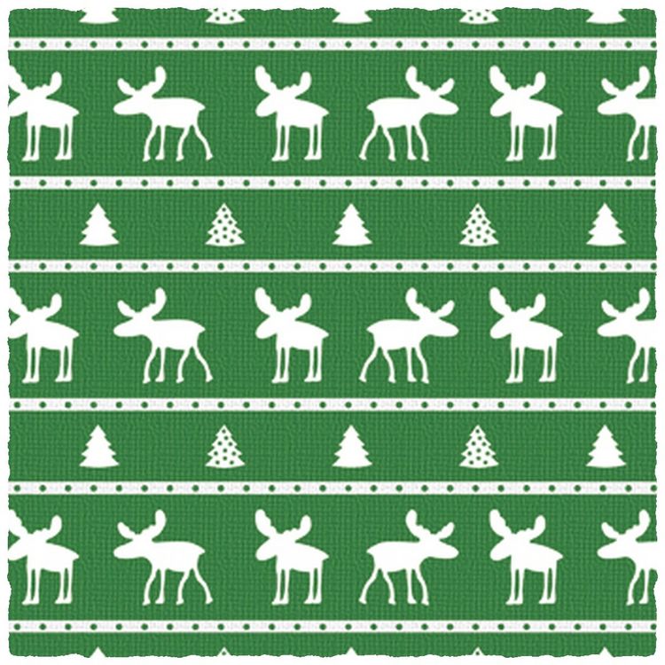 Produktbild: URSUS Faltbl&auml;tter Transparent Cosy Christmas, 15 x 15 cm, 50 Blatt