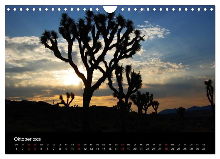 Produktbild: USA Landscapes (Wandkalender 2026 DIN A4 quer), CALVENDO Monatskalender