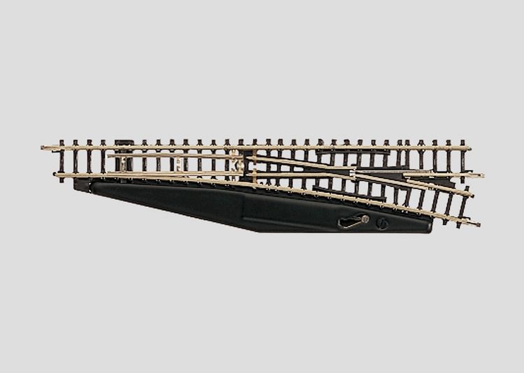 Produktbild: M&auml;rklin 8566 Z miniclub Gleis Weiche, rechts 110mm 13&deg; 490mm 1St.