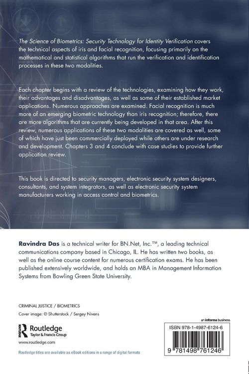 Produktbild: The Science of Biometrics