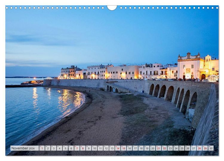 Produktbild: Apulien (Wandkalender 2026 DIN A3 quer), CALVENDO Monatskalender