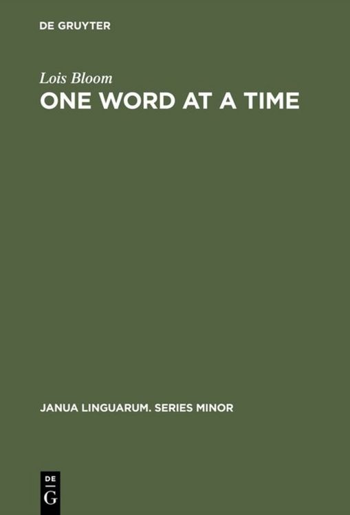 Produktbild: One Word at a Time