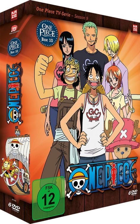 Produktbild: One Piece - TV-Serie Box Vol. 10 [6 DVDs]