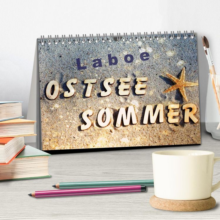 Produktbild: Laboe - Ostsee - Sommer (Tischkalender 2026 DIN A5 quer), CALVENDO Monatskalender