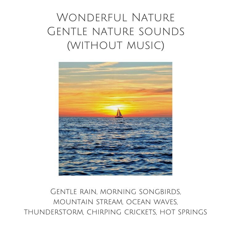 Produktbild: Wonderful Nature: Gentle nature sounds (without music)