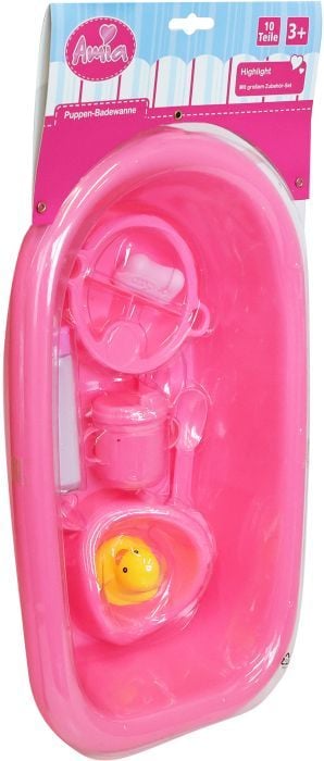 Produktbild: Amia Puppen-Badewanne mit Zubeh&ouml;r-Set