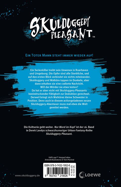 Produktbild: Skulduggery Pleasant (Band 16) - Nur Mord im Kopf