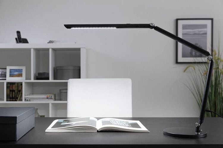 Produktbild: Paulmann FlexBar 78912 LED-Schreibtischleuchte LED 10.6W Schwarz