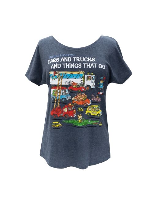 Produktbild: Richard Scarry: Cars and Trucks and Things That Go Women's Relaxed Fit T-Shirt Large