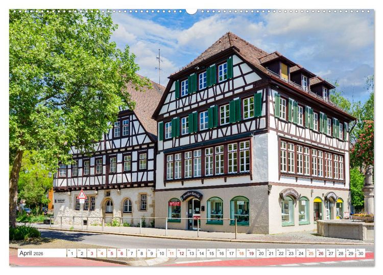 Produktbild: Sindelfingen Impressionen (Wandkalender 2026 DIN A2 quer), CALVENDO Monatskalender