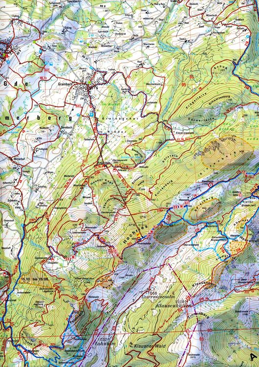 Produktbild: Chiemgauer Alpen, West, Hochries, Geigelstein