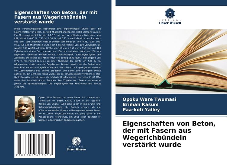 Produktbild: Eigenschaften von Beton, der mit Fasern aus Wegerichb&uuml;ndeln verst&auml;rkt wurde
