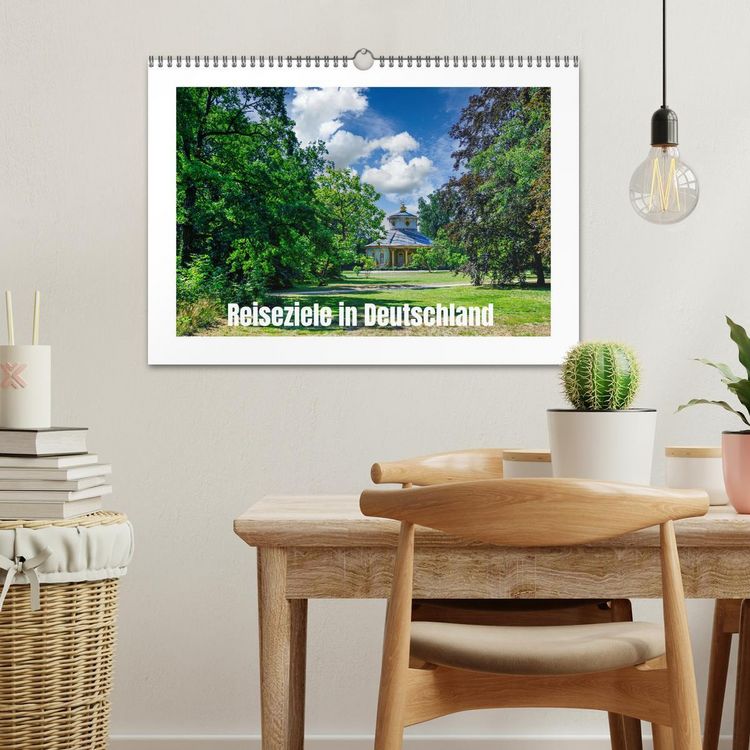 Produktbild: Reiseziele in Deutschland (Wandkalender 2026 DIN A3 quer), CALVENDO Monatskalender