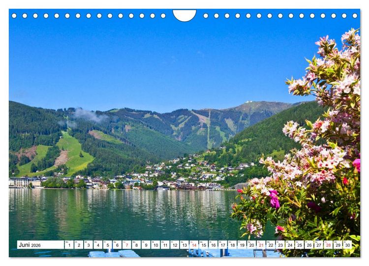 Produktbild: Der Zeller See im sch&ouml;nen Salzburger Land (Wandkalender 2026 DIN A4 quer), CALVENDO Monatskalender