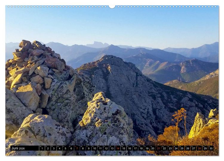 Produktbild: Korsikas wilder Norden. GR20 Impressionen (hochwertiger Premium Wandkalender 2026 DIN A2 quer), Kunstdruck in Hochglanz
