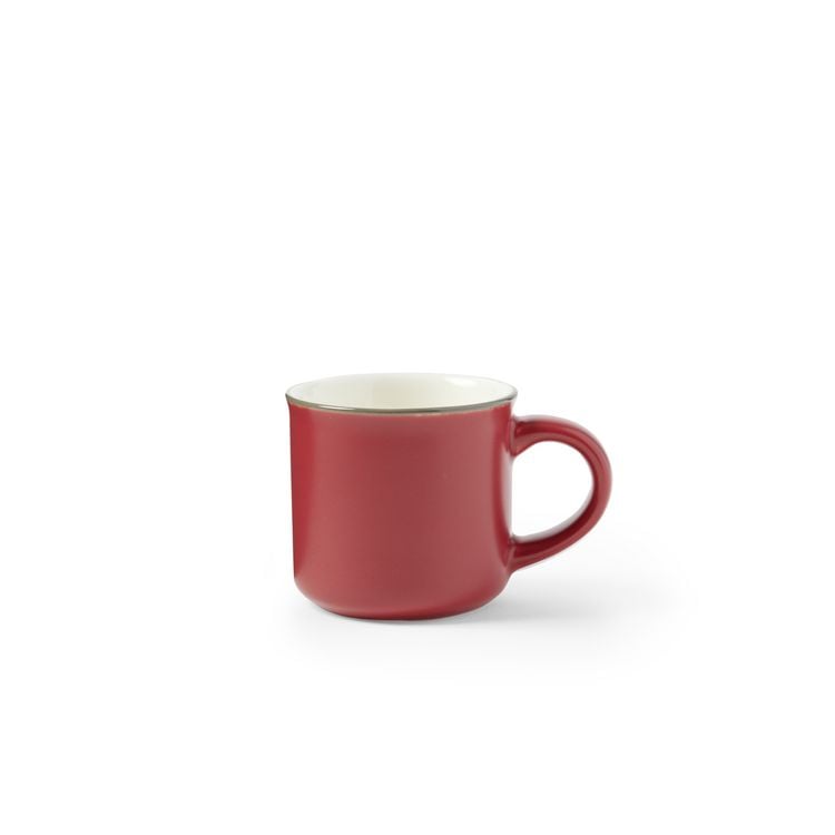 Produktbild: Espressotasse Emaillelook "Rot"