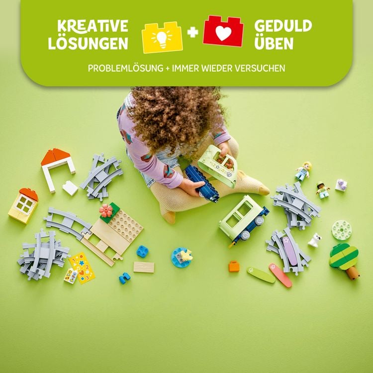 Produktbild: LEGO DUPLO Town 10427 Interaktive Abenteuer-Eisenbahn, Lernspielzeug
