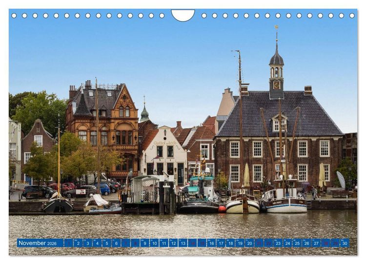 Produktbild: Leer - Das Tor zu Ostfriesland (Wandkalender 2026 DIN A4 quer), CALVENDO Monatskalender