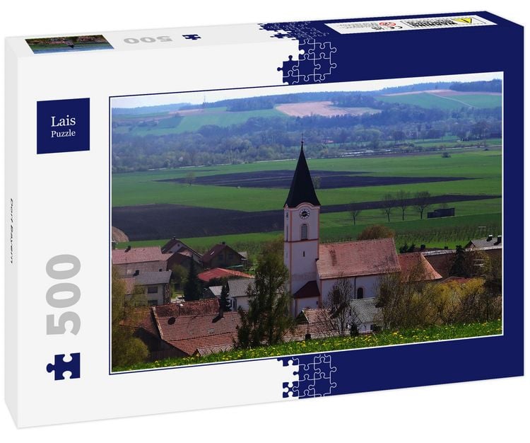 Produktbild: Lais Puzzle Dorf Bayern 500 Teile