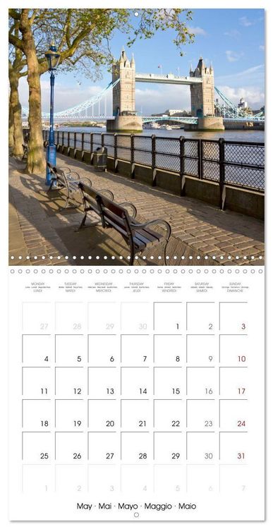 Produktbild: LONDON Sightseeing (Wall Calendar 2026 12 &times; 12 Inch) CALVENDO 12 Month Wall Calendar