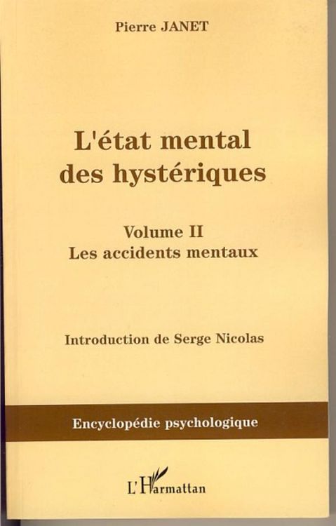Produktbild: L'&eacute;tat mental des hyst&eacute;riques (Volume II)