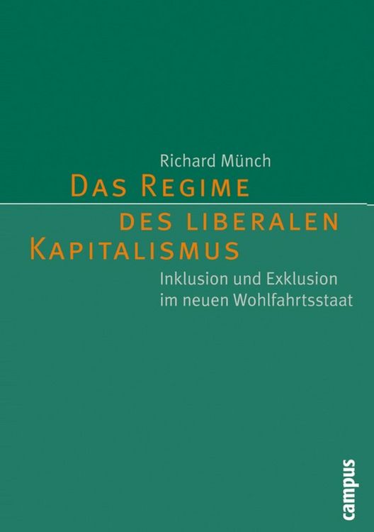 Produktbild: Das Regime des liberalen Kapitalismus