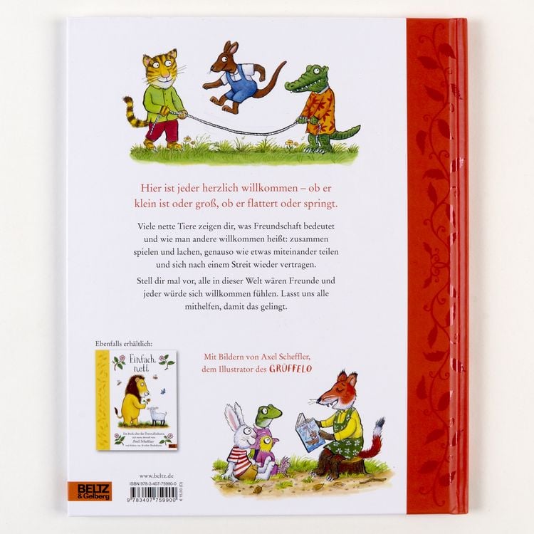 Produktbild: Willkommen. Ein Buch &uuml;ber Freundschaft