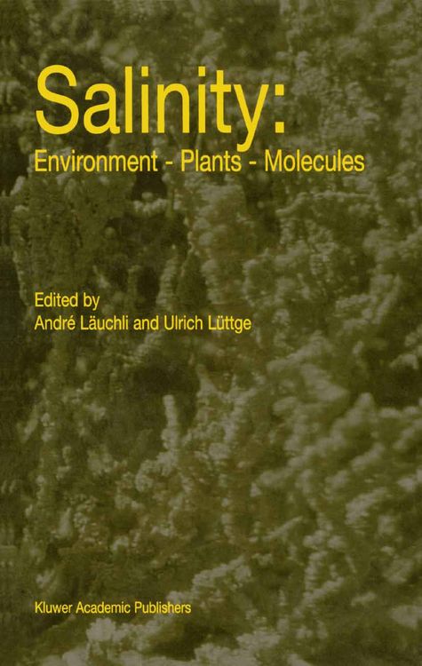 Produktbild: Salinity: Environment &mdash; Plants &mdash; Molecules