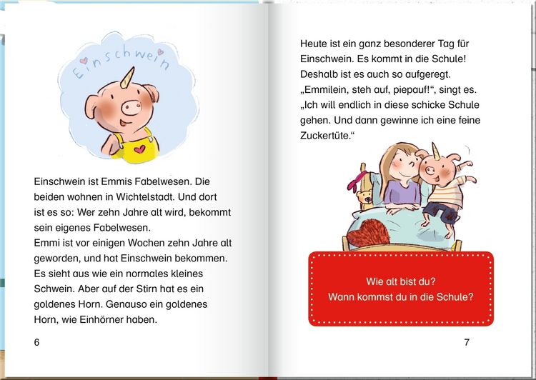 Produktbild: Emmi & Einschwein. Schulstart mit Eierkuchen