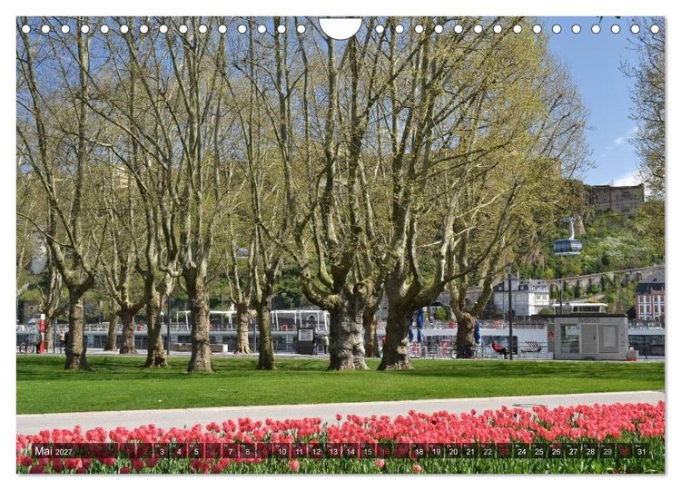 Produktbild: Koblenz Die Stadt am Deutschen Eck (Wandkalender 2027 DIN A4 quer), CALVENDO Monatskalender