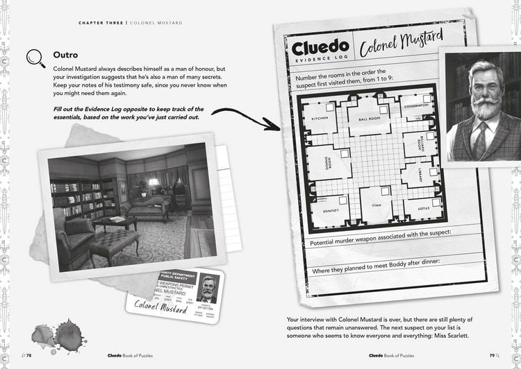 Produktbild: Cluedo Book of Puzzles