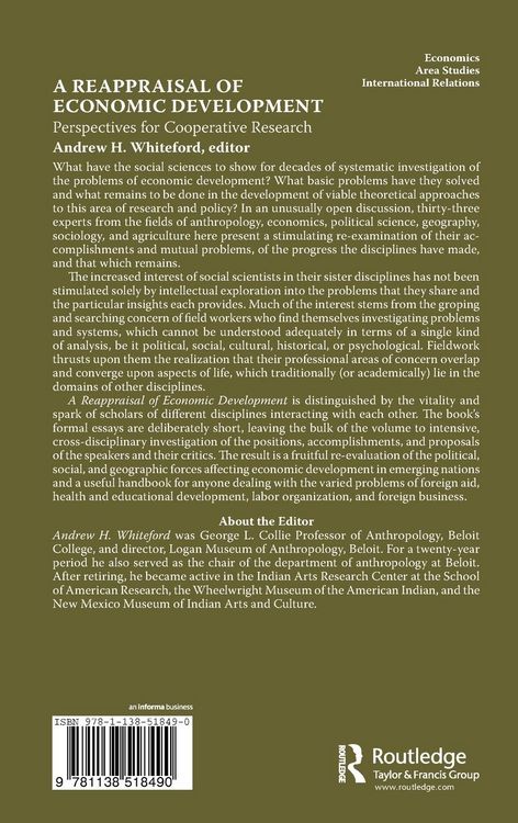 Produktbild: A Reappraisal of Economic Development
