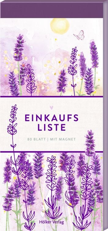 Produktbild: Einkaufsliste - Lavendel