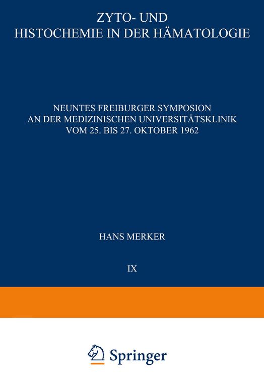 Produktbild: Zyto- und Histochemie in der H&auml;matologie
