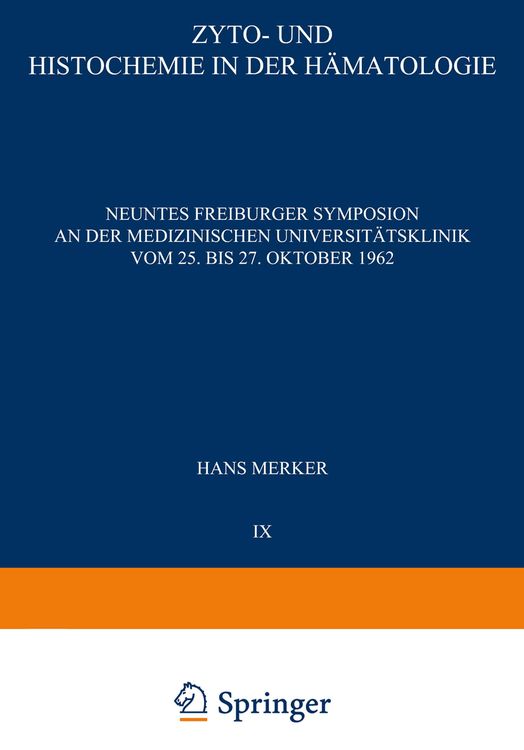 Produktbild: Zyto- und Histochemie in der H&auml;matologie