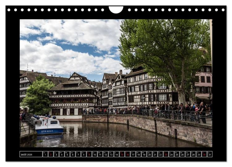 Produktbild: Strasbourg La Petite France (Calendrier mural 2026 DIN A4 vertical), CALVENDO calendrier mensuel